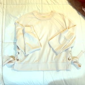 All saints tie sweater